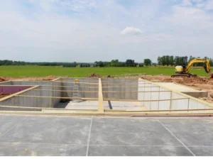 basement foundation ready for construction basement foundation ready for construction